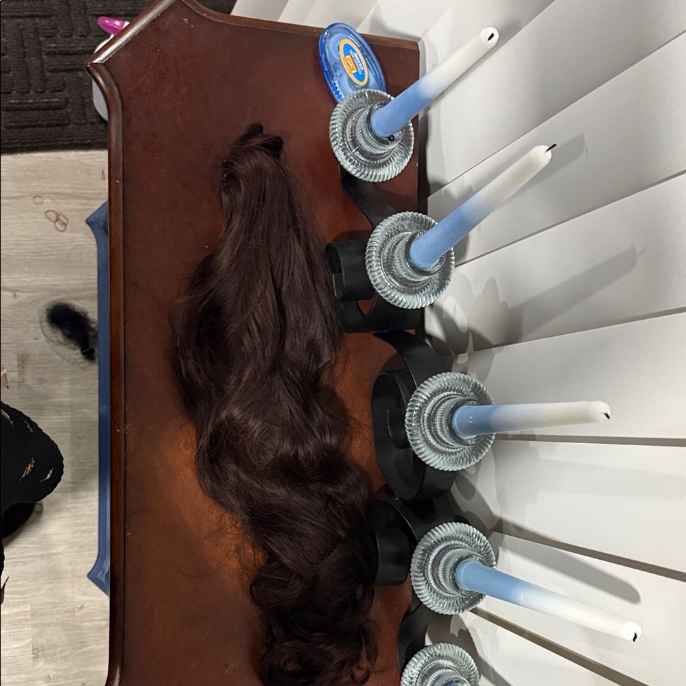 # 48 - Luxurious Brown Hair Extension 19” Clip In